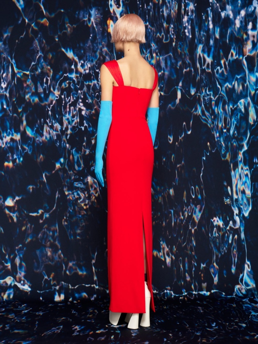 Solace London The Calluna Maxi Dress in Red Size 12 US Red - Picture 13 of 16